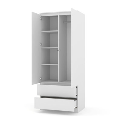 Bhatari Manufactured Wood Wardrobe