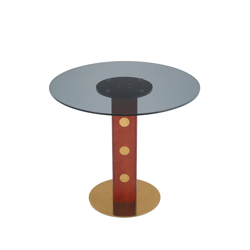 33.5" Round Pedestal Dining Table