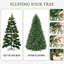 7,5 pi Arbre de Noël artificiel pré-éclairé avec lumières DEL à changement de couleur
