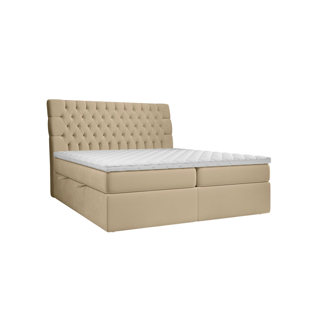 Boxspringbett Mcdonald mit Topper und Bettkasten