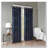 Knitted Jacquard Damask Total Blackout Grommet Top Curtain Panel(Only 1 Pc Panel)-755898358-755898352