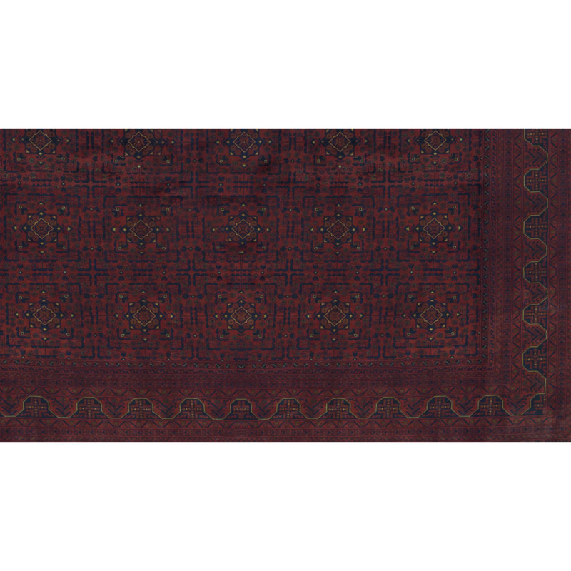 Hand-Knotted High-Quality Red Area Rug
