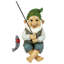 Ziggy the Fishing Gnome Garden Statue