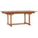Celise Extendable Rectangular Teak Outdoor Dining Table