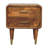Amber Oak Bedside Table