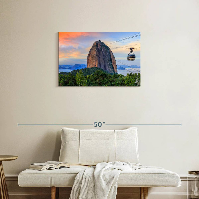 Vanna Sugarloaf Cable Car, 20" H x 30" W