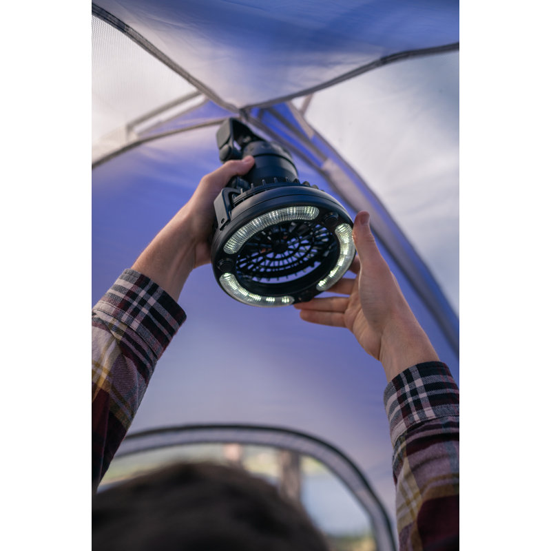 Lanterne de camping 18 lumières avec ventilateur Stansport