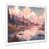 White Single Picture Framed