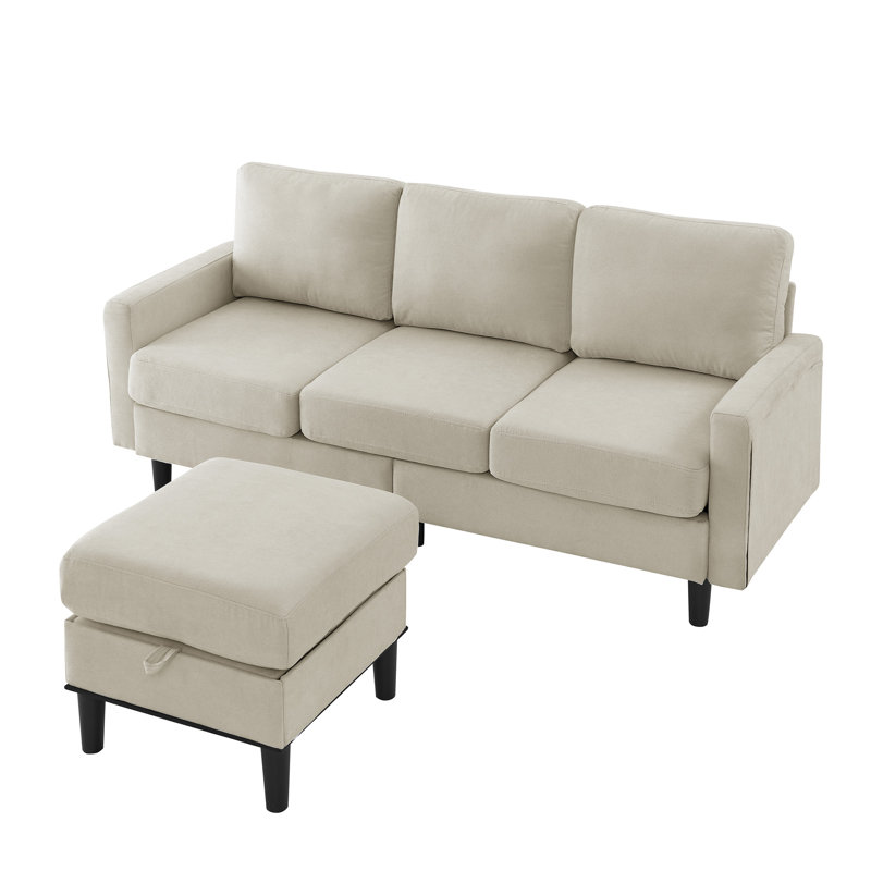 Canapé modulaire Upholstein, Tissu beige