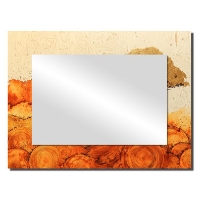Elephant Spirit Of The Savannah II - Elephant Animal Mirror Wall Decor - Printed On Metal