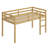 Wooden Loft Bed With Ladder-362022574