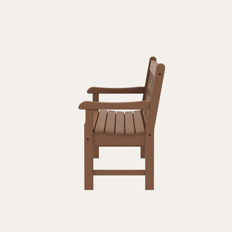 Banc 72 po POLYWOOD Rockford Chippendale, Teck