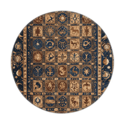 Tapis d'intérieur et d'extérieur gris français