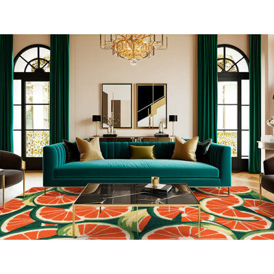  Tapis lavable pomelo