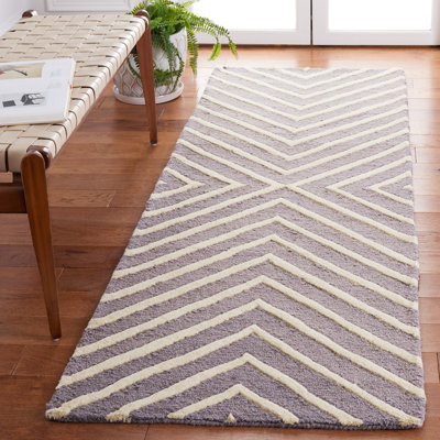 Garibald Hand Tufted Wool Geometric Rug
