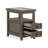 Randell Glass Top 2 - Drawer End Table