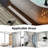 Long Rectangular Linear Shower Drain With Square Pattern Drain Cover And Hair Catcher,Stainless Steel,Brushed Nickel
