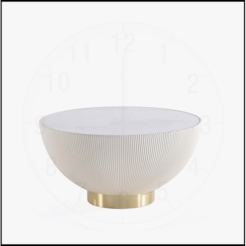Table basse Anderson, Crème, crème