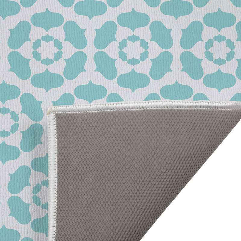 Cleo Outdoor Doormat, Ocean, 17'' W x 24'' L
