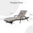 2-Piece Outdoor Wicker Reclining Chaise Lounge Set with Cushions and Curved Armrests-1098941020