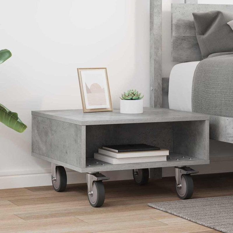 End Table, Concrete Grey