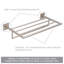20" Hotel Shelf Frame with Towel Bar