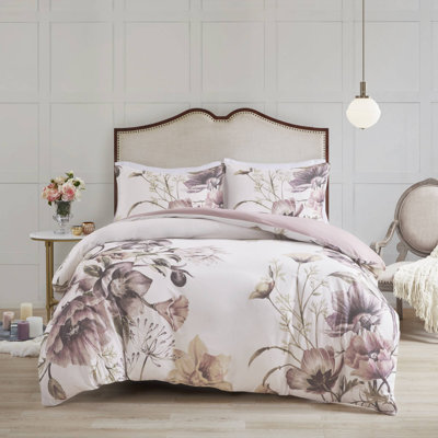 Ensemble de housse de couette en coton 3 pièces Cassandra