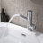 Single-Hole Single-Handle Bathroom Faucet With Drain Assembly-122282150