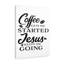 Coffee Gets Me - Wrapped Canvas Print-338304948
