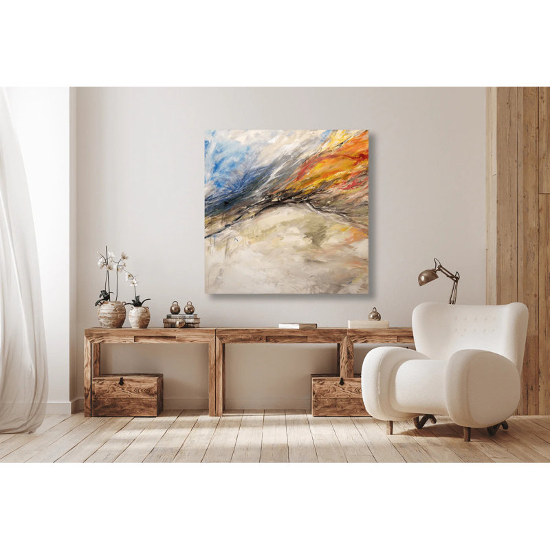Heartsong - Artist Enhanced Canvas Print, 20" H x 20" W x 3" D, Unframed