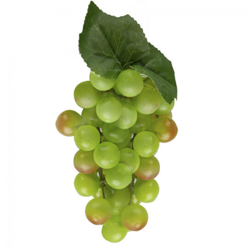 6? Fruit artificiel grappe de raisin vert