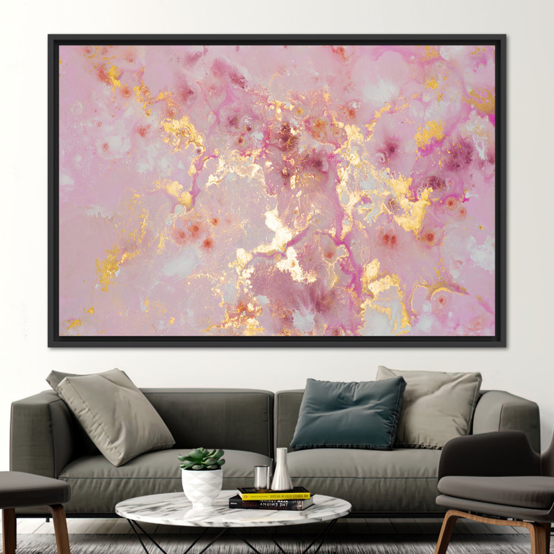 Print on Canvas, 20 cm H x 30 cm W, Black Floater Framed