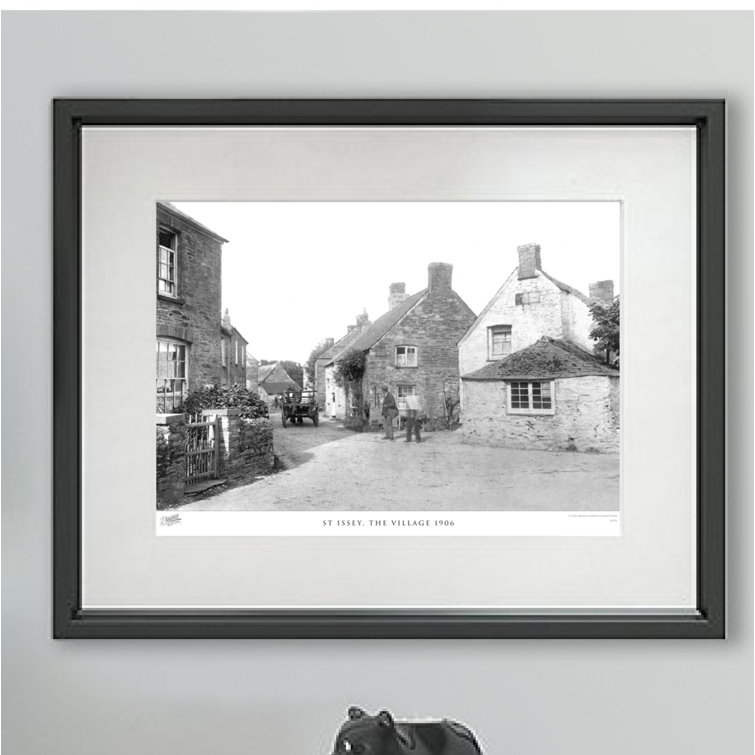 St Issey, The Village 1906 by Francis Frith - Single Picture Frame Print