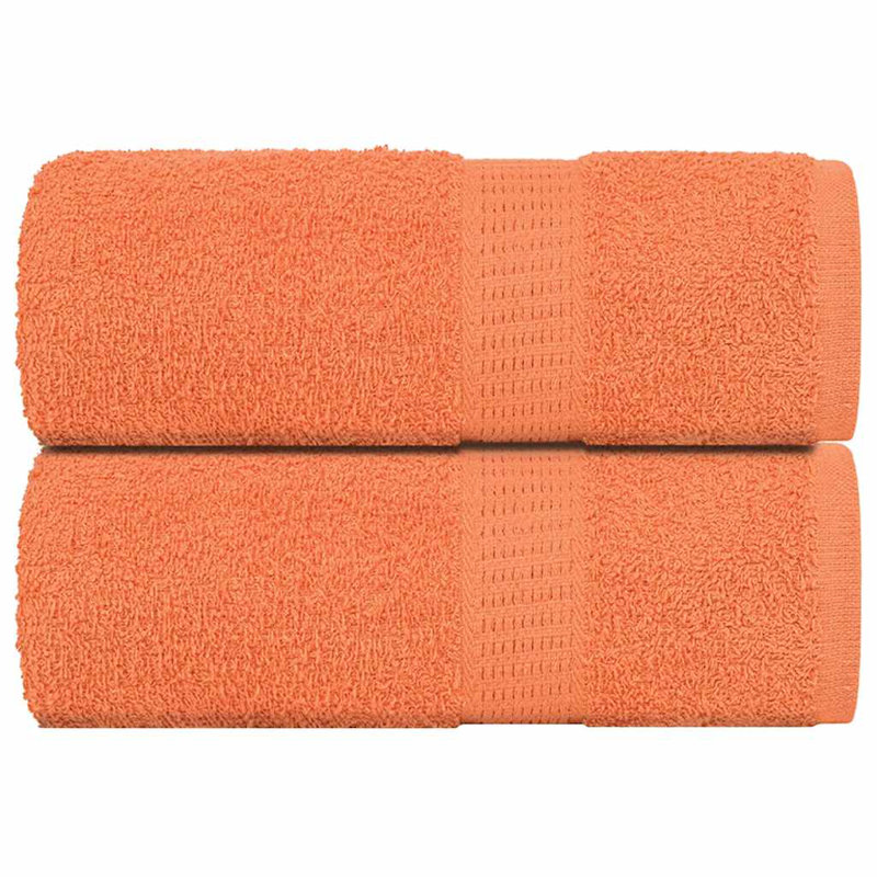 Sawiki 100% Cotton Bath Towels, Grey, Soap Towel - 2 Pack