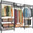 Rameel 29.1'' - 85.4'' Closet System
