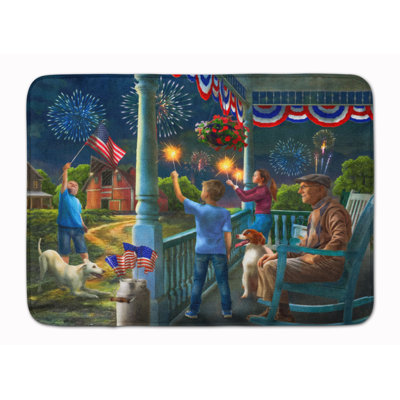 Moneak Memory Foam Non-Slip Bath Rug