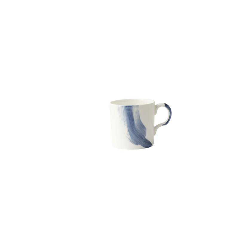 Brushstroke Bone China Coffee Mug
