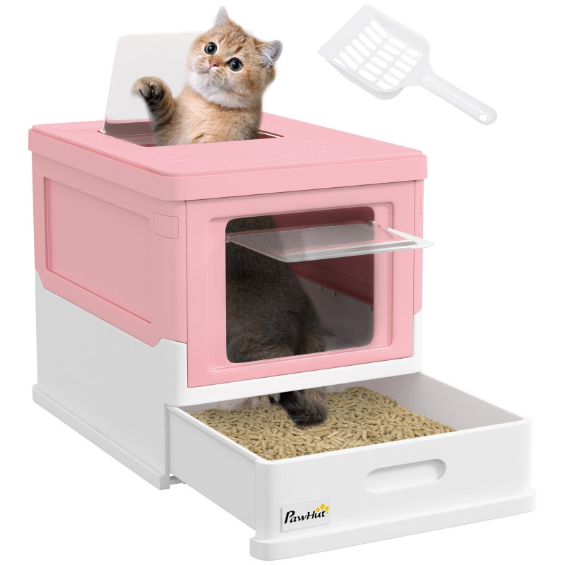 Litter Box Enclosure, Pink