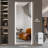 65*21" Led Mirror Full Length,Frameless Full-Length Mirror,Wall Mounted Mirror With Light,Three-Color Changing Light,Explosion-Proof Glass