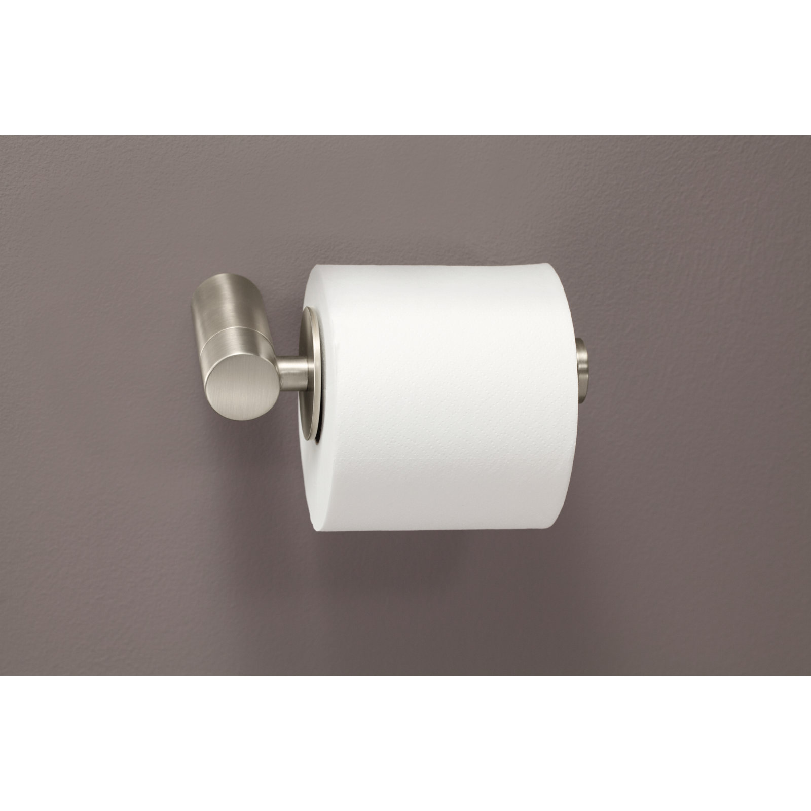 Align Wall Mounted Toilet Paper Holder, Brushed Nickel
