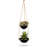 Ray 2-Tier Hanging Planter with Metal Stand for Indoor Outdoor Plants – Perfect Christmas Decor & Gift
