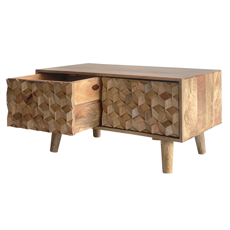 Four Leg Coffee Table with Storage