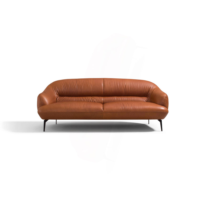 Leonia Cognac Leather Sofa