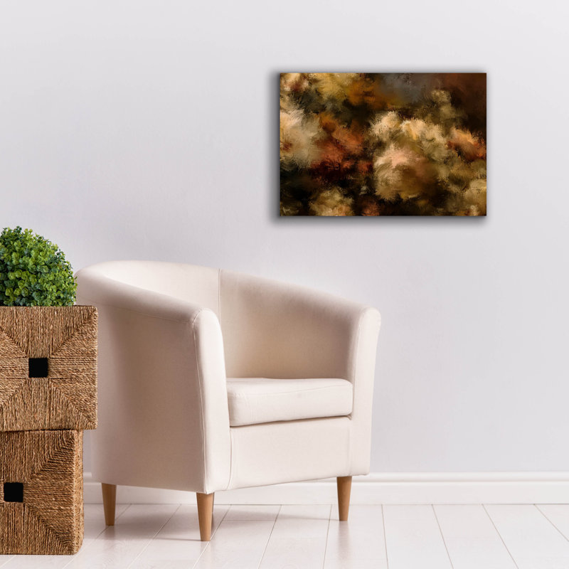 «Fall Floret 2» par Ashley Bradley, art mural, H 18 po x l 26 po