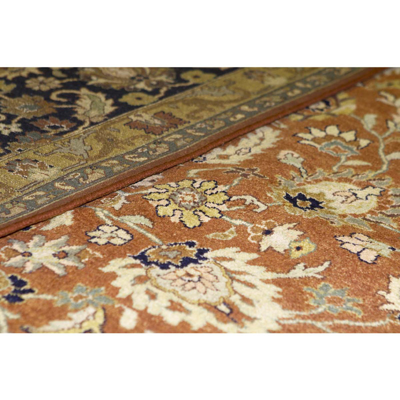 Oriental Area Rug in Navy