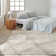 Ck024 Irradiant  Abstract Silver Area Rug