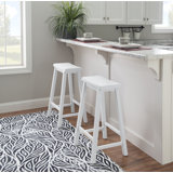 Forsyth Solid Wood Counter & Bar Stool