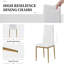 15.6cm H Upholstered Side Chair in White