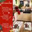 Tapis de cuisine antidérapant Chirstmas (ensemble de 2)
