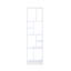 175.26cm H x 50.8cm W Geometric Bookcase-574898985